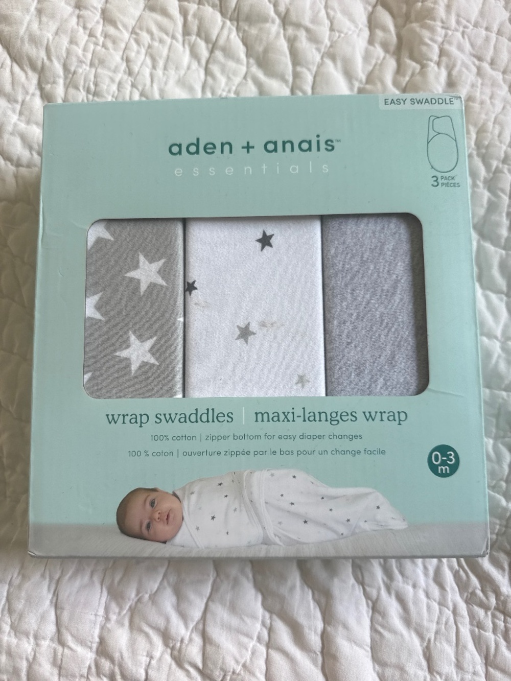 Aden + anais wrap swaddles
